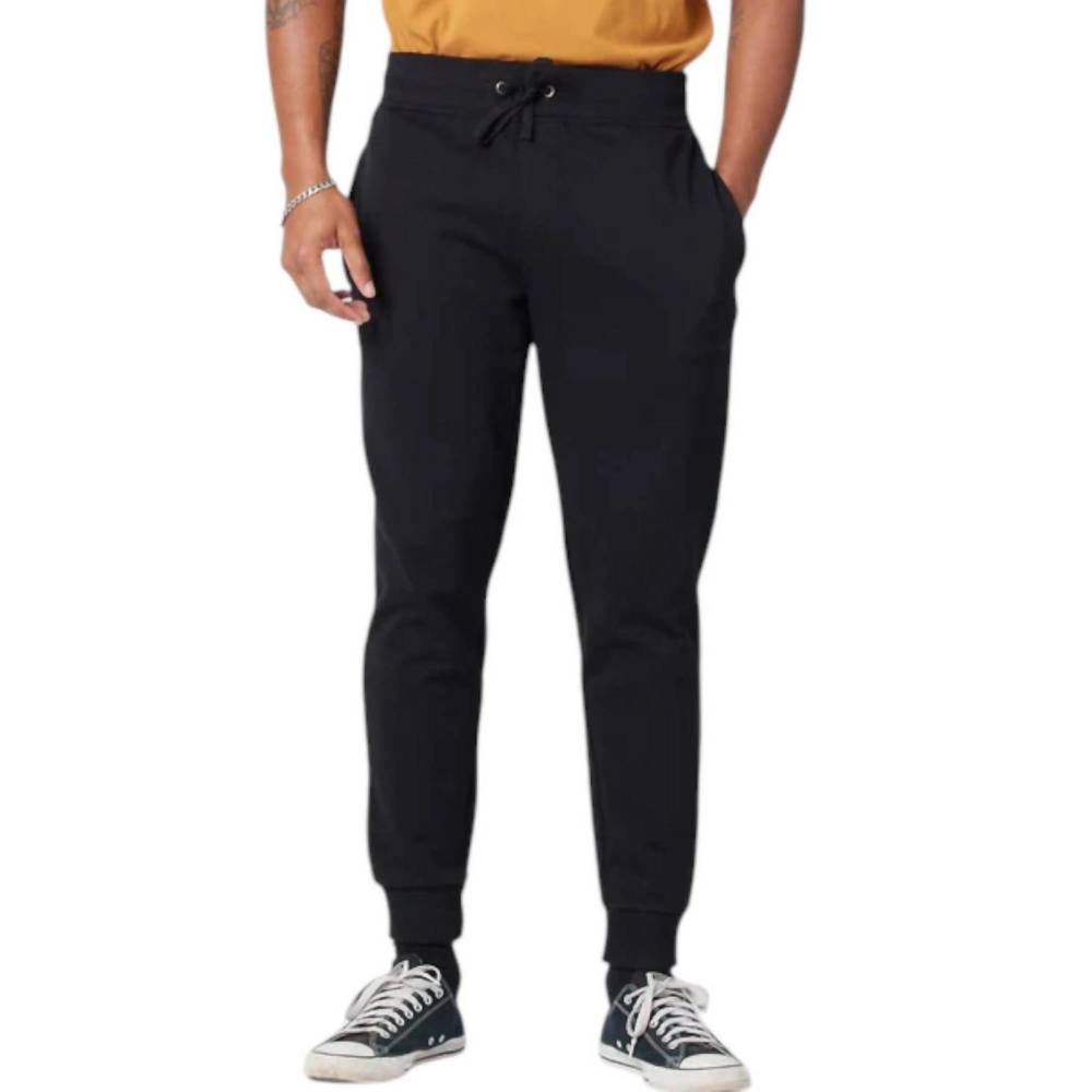 NEW KNOWN SUPPLY organic cotton sweatpants in black